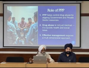 Dr (Col) Rajinder Singh Underscores Public-Private Partnership to Check Drug MenaceDr (Col) Rajinder Singh Underscores Public-Private Partnership to Check Drug Menace