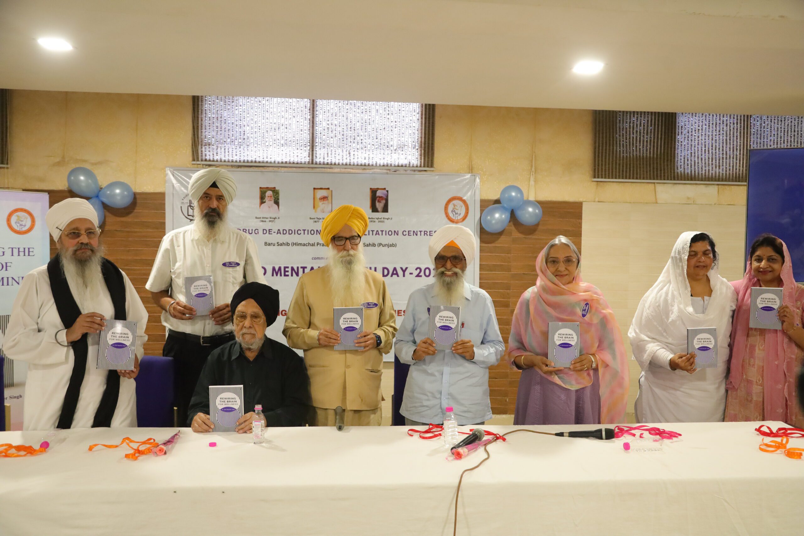 World Mental Health Day 2025 Observed Handle Stress In A Positive Way: Dr Rajinder Singh Bibiliotherapy Fosters Mental Health